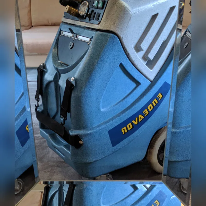 Professional carpet cleaning extraction equipment